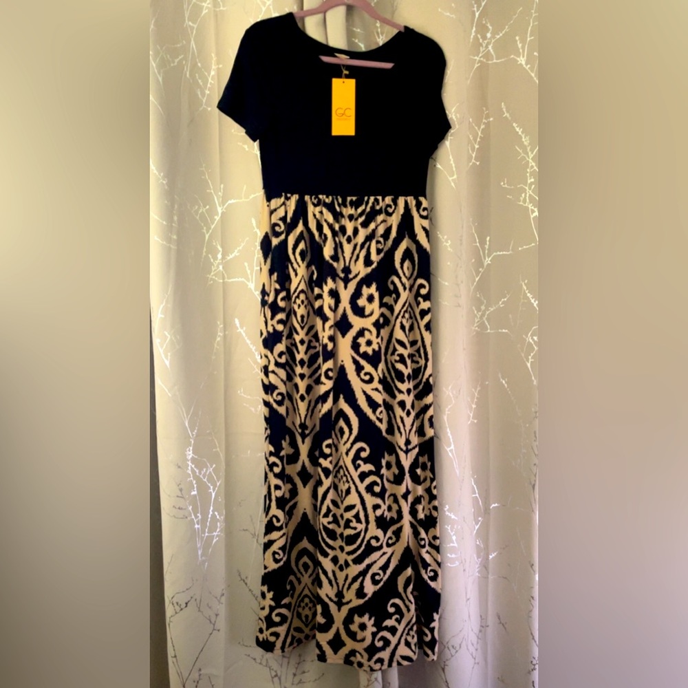 NWT size large maxi dress